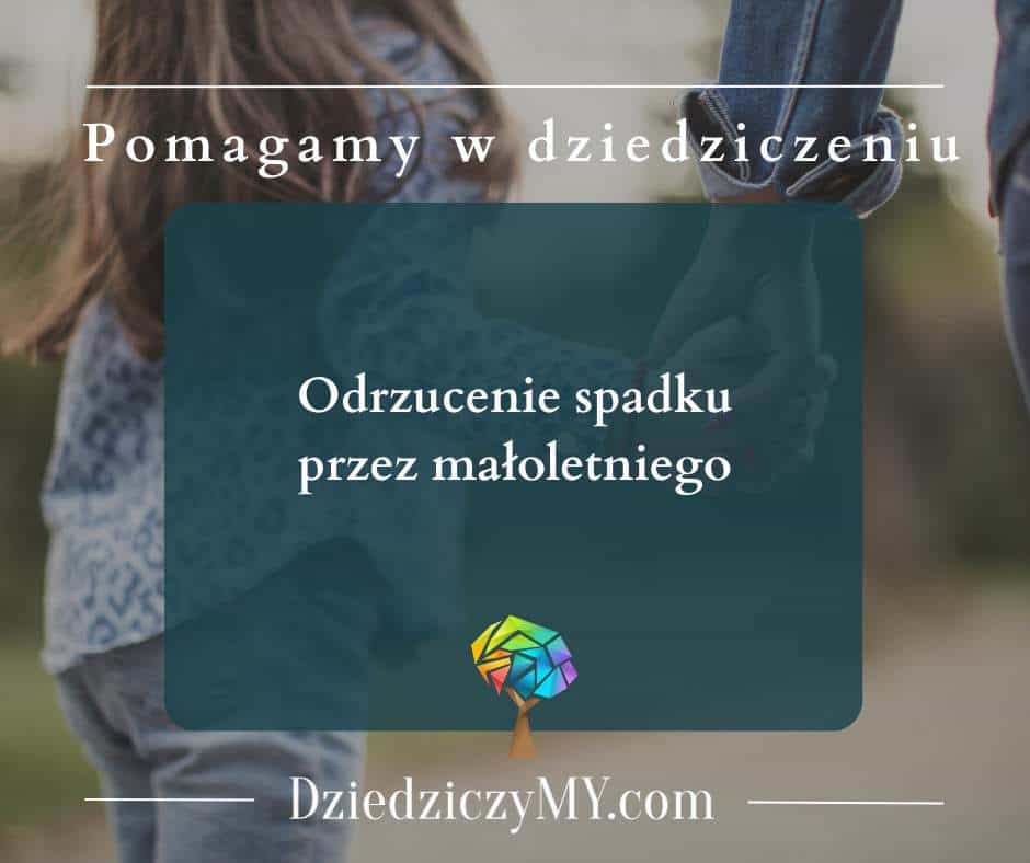 odrzucenie spadku